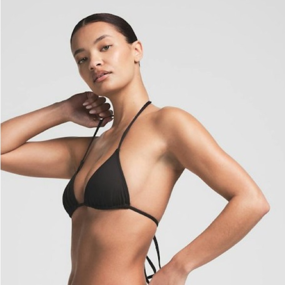 SKIMS SWIM TRIANGLE BIKINI TOP ONYX XS S L XL - Picture 4 of 6